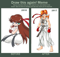 Before and After- Daisy the Ryu?