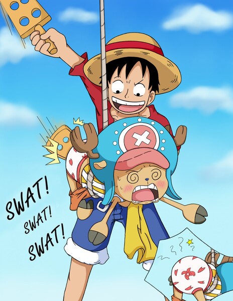 Gadget One Piece (Sacchettino Luffy e Chopper)