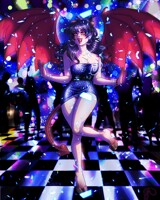 Devil in the blue dress