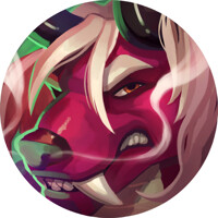 NinjafarOh Painted Headshot