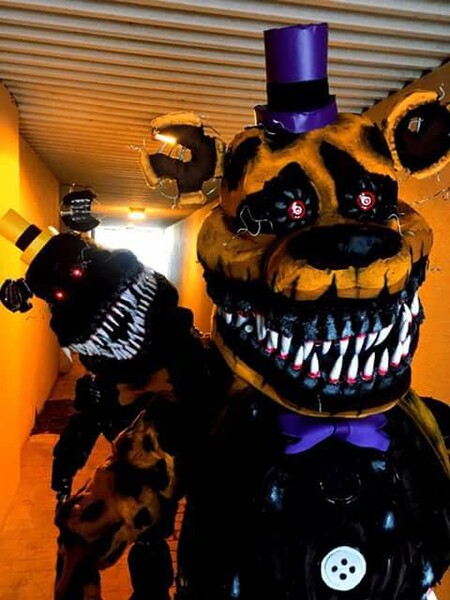 Nightmare and Nightmare Fredbear cosplay #2 by suenta-deathgod -- Fur  Affinity [dot] net