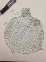 Inktober Day 23: Juicy