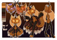 Jack o' Wolfy HalloweenRef Sheet Auction [Speedpaint] [CLOS]