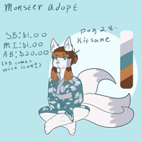 Kitsune Adopt- Adopt-Tober!