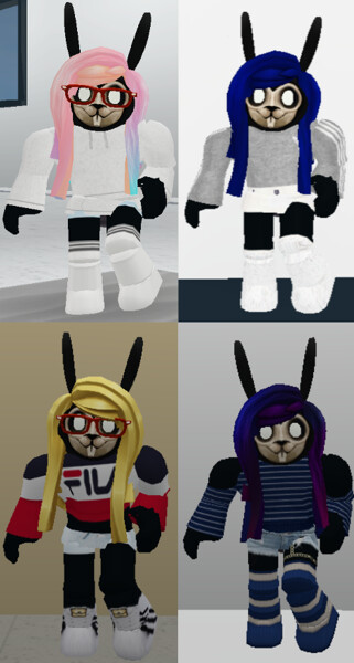 Rabbit Character By Purrings Fur Affinity Dot Net - roblox bunny suit