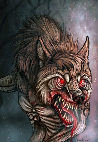 speed paint: wolf by Maddworld -- Fur Affinity [dot] net