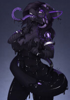 Goo commission - nyghtwulf (black version)