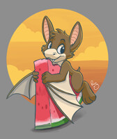 Nigel the fruit bat