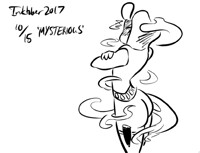 Inktober 10/15 "Mysterious"