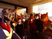 Brazil Fur Fest Squad Photo