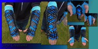 Video - Large Full Wrap Black with Blue Accents