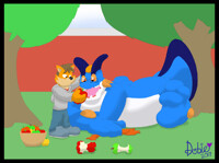 Apple Feeding by Dobie-Takahama