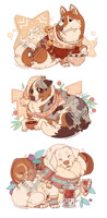 Winter Dogs