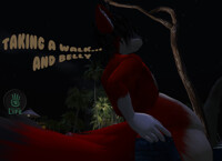 Giving a nice walk -Second Life-