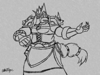 Warcraft Sketch - Orakeli