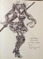 CyberDimension Neptunia - Black Knight Noire