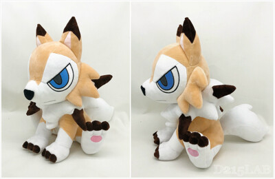 midday lycanroc plush