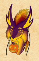 Askentil Halloween portaits - Raziel