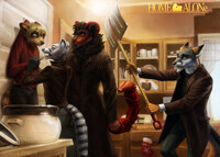 [Collab with Lenika] Home Alone