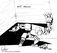 Inkvember #17: Heroic