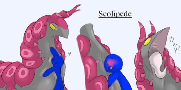 Scolipede is one of my preds for that art bundle I'm working on~. ...