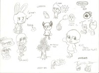 Animal Crossing Doodles