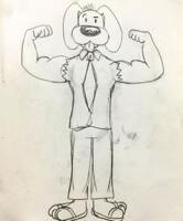 Strong dog