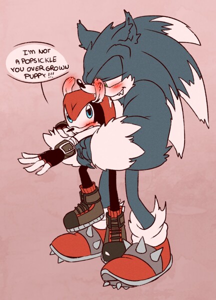 Me Gadget The Wolf and Sonic The Werehog by Mattmon_X4 -- Fur Affinity  [dot] net