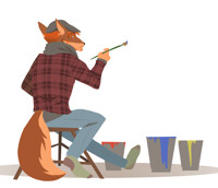 Story Painting a Blank Space