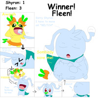 Shyron VS Fleen: Fleen wins!
