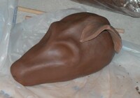 Werewolf sculpture version 3