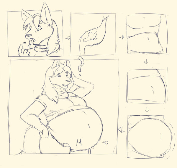Trying to sketch more every day so I decided to make a little inflation/WG comic...