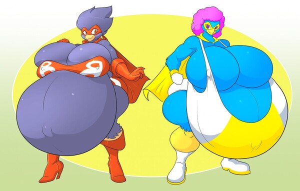 OC Busty Mamas to the Rescue by BigBellyBirdy Fur Affinity