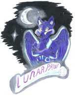 (Surprise Badge Commission) Lunar Paw