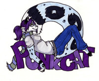 PunkCat Badge