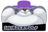 Midwest Furfest 2017 Badges - Shindenwolf