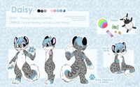 REFERENCE SHEET [ commission |  Daisy - Dearlydoo ]