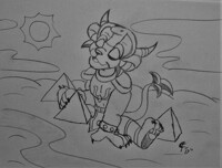 Dollar Doodle: Lion Exodius Cub