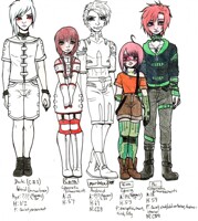 Galerians: CII1 main cast