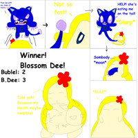 Bublel VS Blossom Dee: Blossom wins!