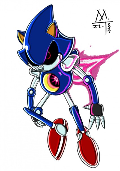 Master Mecha Sonic VS Metal Sonic :'D by MetalSonicX10 -- Fur Affinity  [dot] net