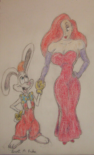 How To Draw Jessica Rabbit Easy, Step by Step, Drawing Guide, by Dawn -  DragoArt