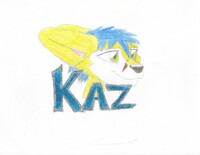 Kaz badge.