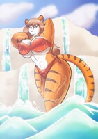 Tigress at the Lagoon