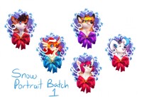 Batch 1 : Snow portrait