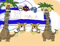 Alolan Christmas Greetings