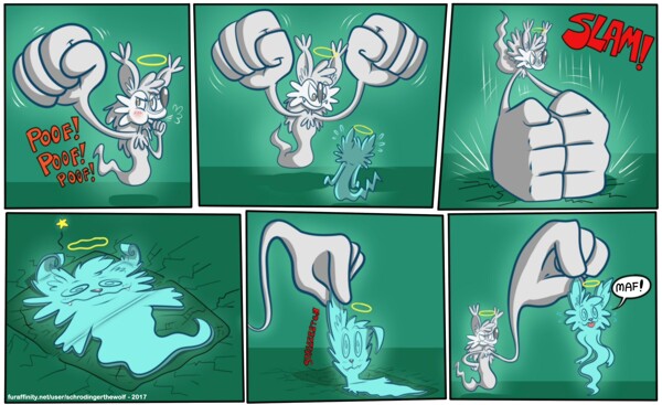 Poke-Toons: MewTwo Versus Mew - Page 1 by EccentricChimera -- Fur Affinity  [dot] net