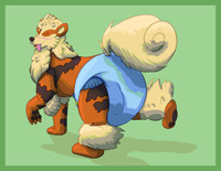 Padded Burn Bork (Arcanine)