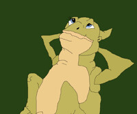 Relaxing Ducky drawing