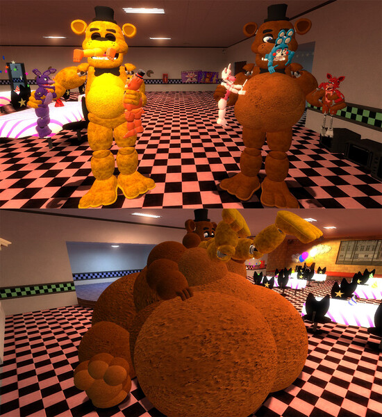 Fnaf 1 Office Wip by Eating_Popcorn_Evilly -- Fur Affinity [dot] net